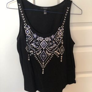 Forever 21 Beaded Tank